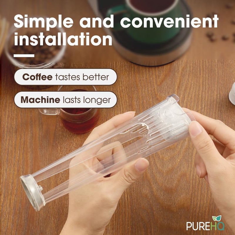 PUREHQ Keurig Starter Kit Replacement Water Filter Holder for Keurig 2.0, K-Slim, K Express, K-Supreme, K-Classic, K-Duo Plus Coffee Maker â€“ Includes Tall Handle for Side Reservoir and 3-Pack Water Filters - Image 3